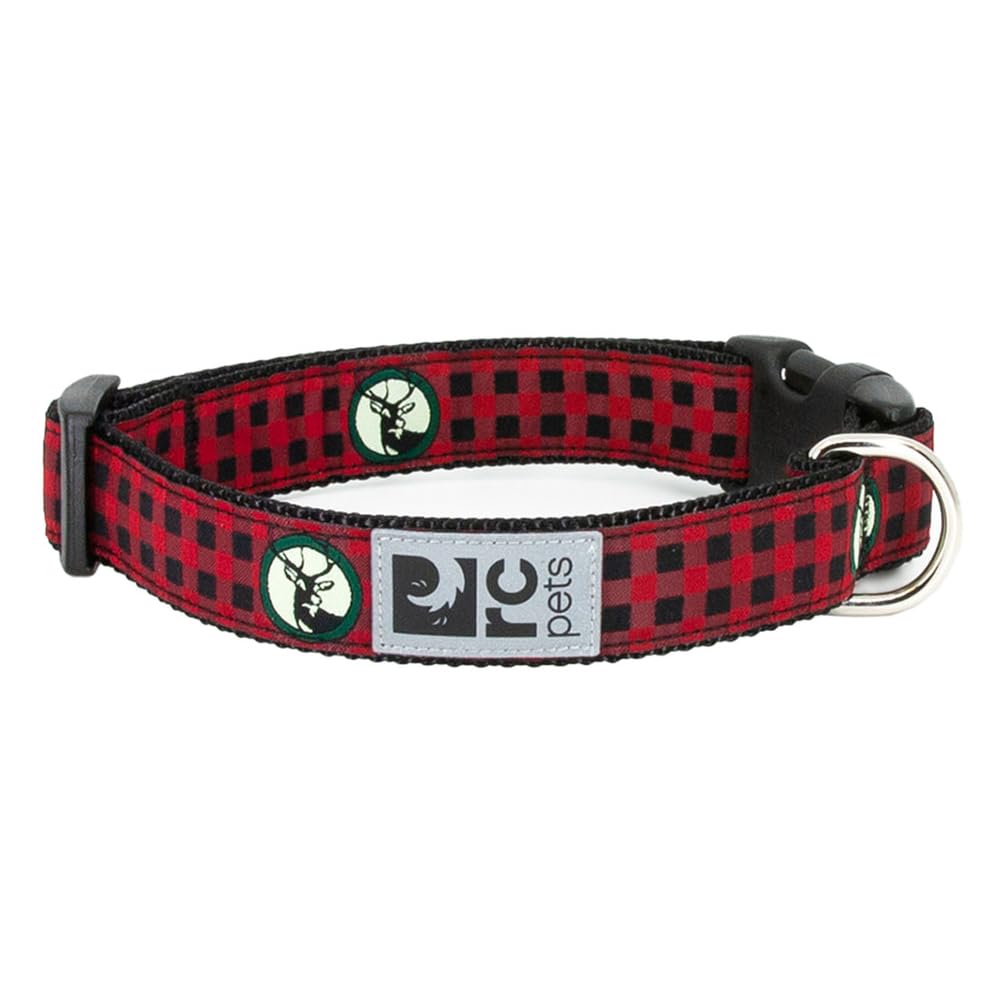 RC Pets 1 Inch Adjustable Dog Clip Collar, Medium, Urban Woodsman