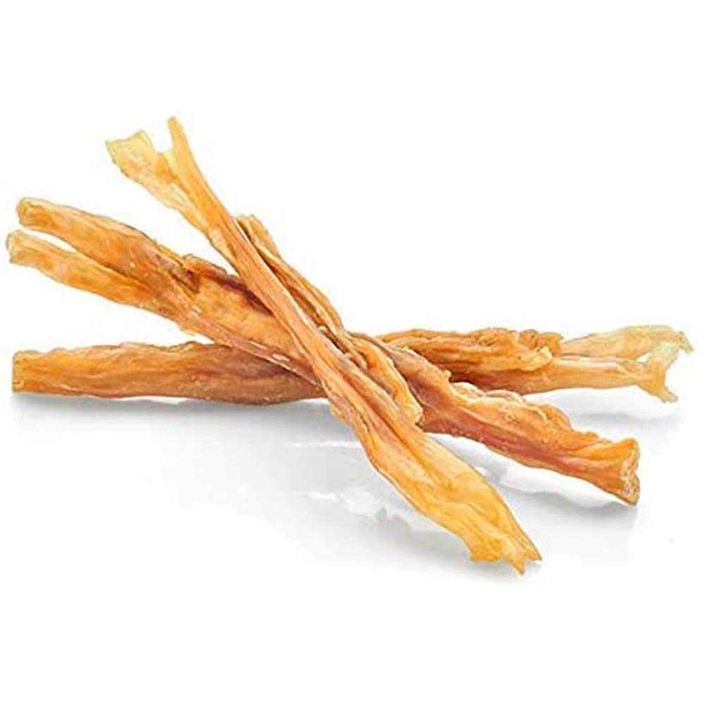 hotspot pets Beef Tendon Chews for Dogs (10 Pack) - 8 Inch All Natural, Free-Range, Grass-Fed Premium USDA Gambrol Beef Tendon S