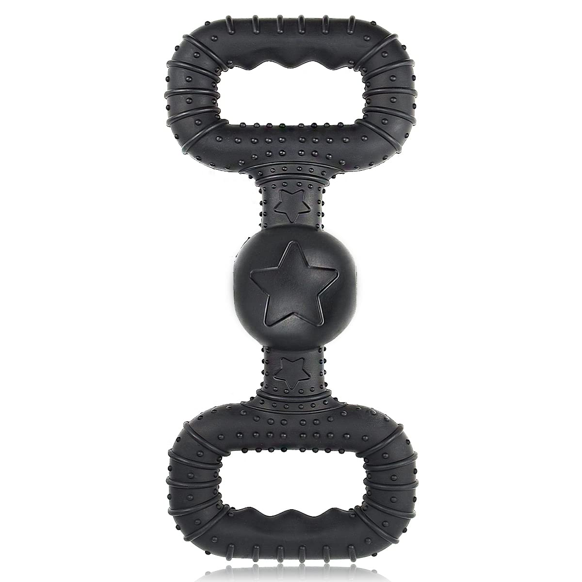 Biteking Natural Rubber Dog Toys For Large Aggressive Chewers - Tough Tug War Dog Toy For Medium Large Dogs Tooth Clean