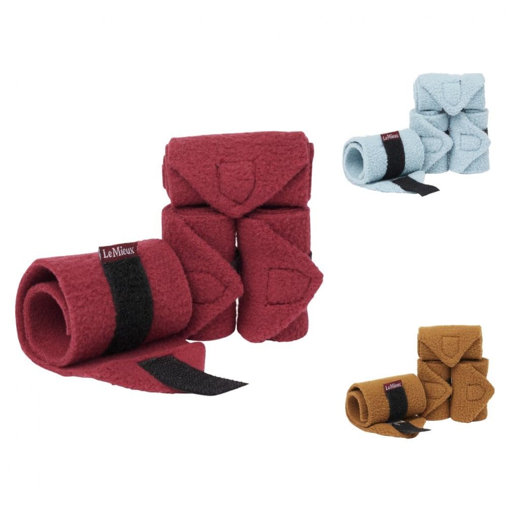 Lemieux Toy Pony Bandages For Toy Pony - Fleece - Simple Fastening - Suitable For Ages 3 Years + - Ginger