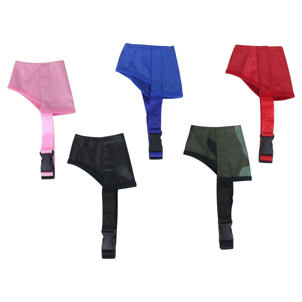 Ateliepets Soft Muzzle For Small & Medium Dogs - Grooming Mouth Guard To Stop Biting, Barking & Chewing - 5 Colors & Sizes (Red,