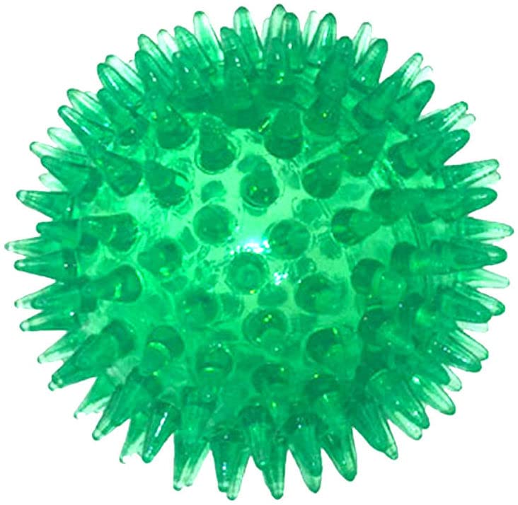 PetSport 2'' Gorilla Spiky Ball Floating Dog Toy - Small | Vanilla Scented Super Durable TPR Rubber | Ultra Light, Strong & Boun