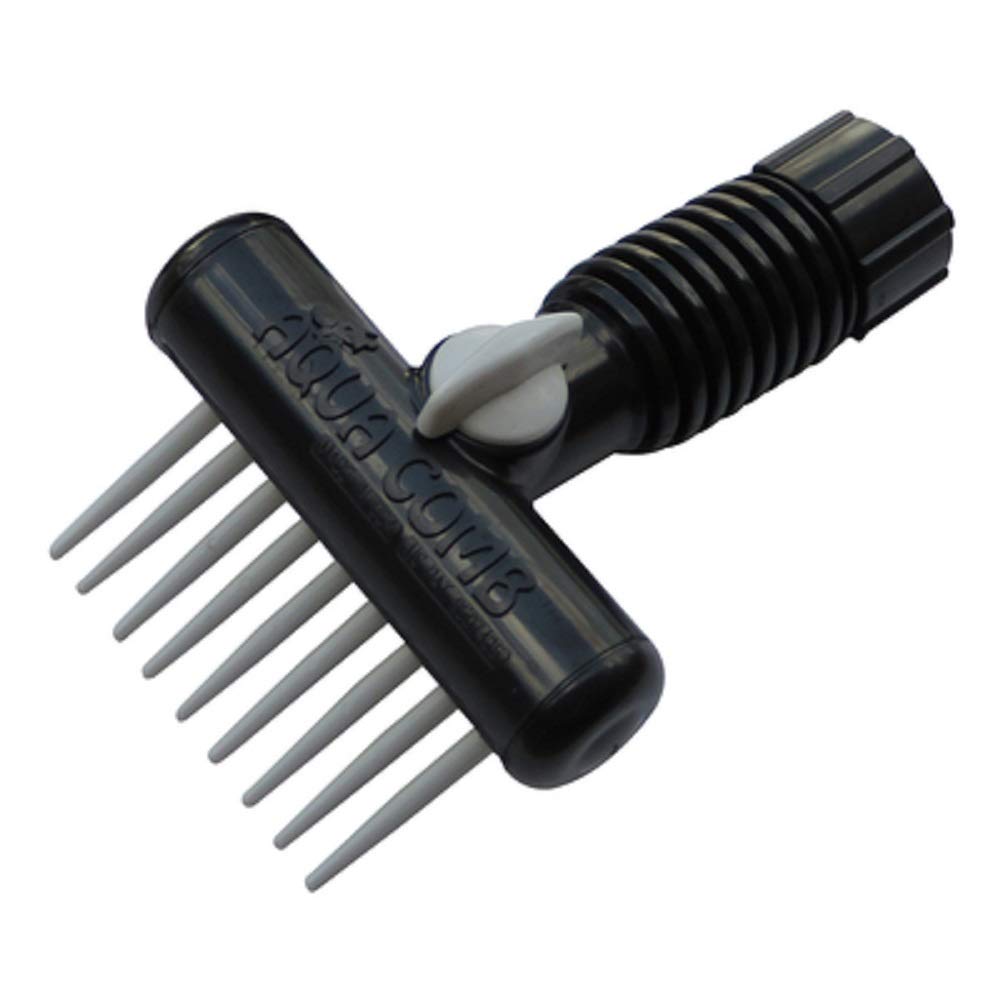 Aqua Comb For Horses - Instantly Wets Tail & Mane - Cleaning, Massager, Deshedding, & Grooming Tool - Great For Wound & Skin Car