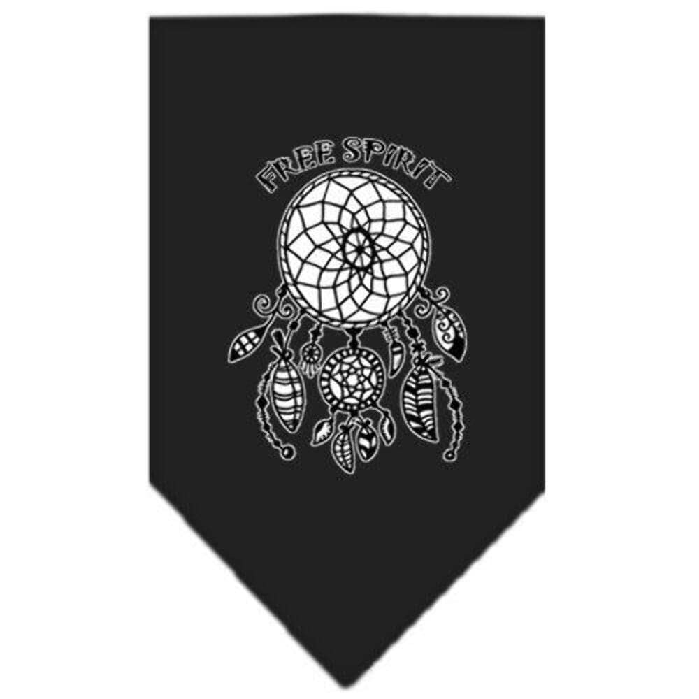 Mirage Pet Product Free Spirit Screen Print Bandana Light Pink Small