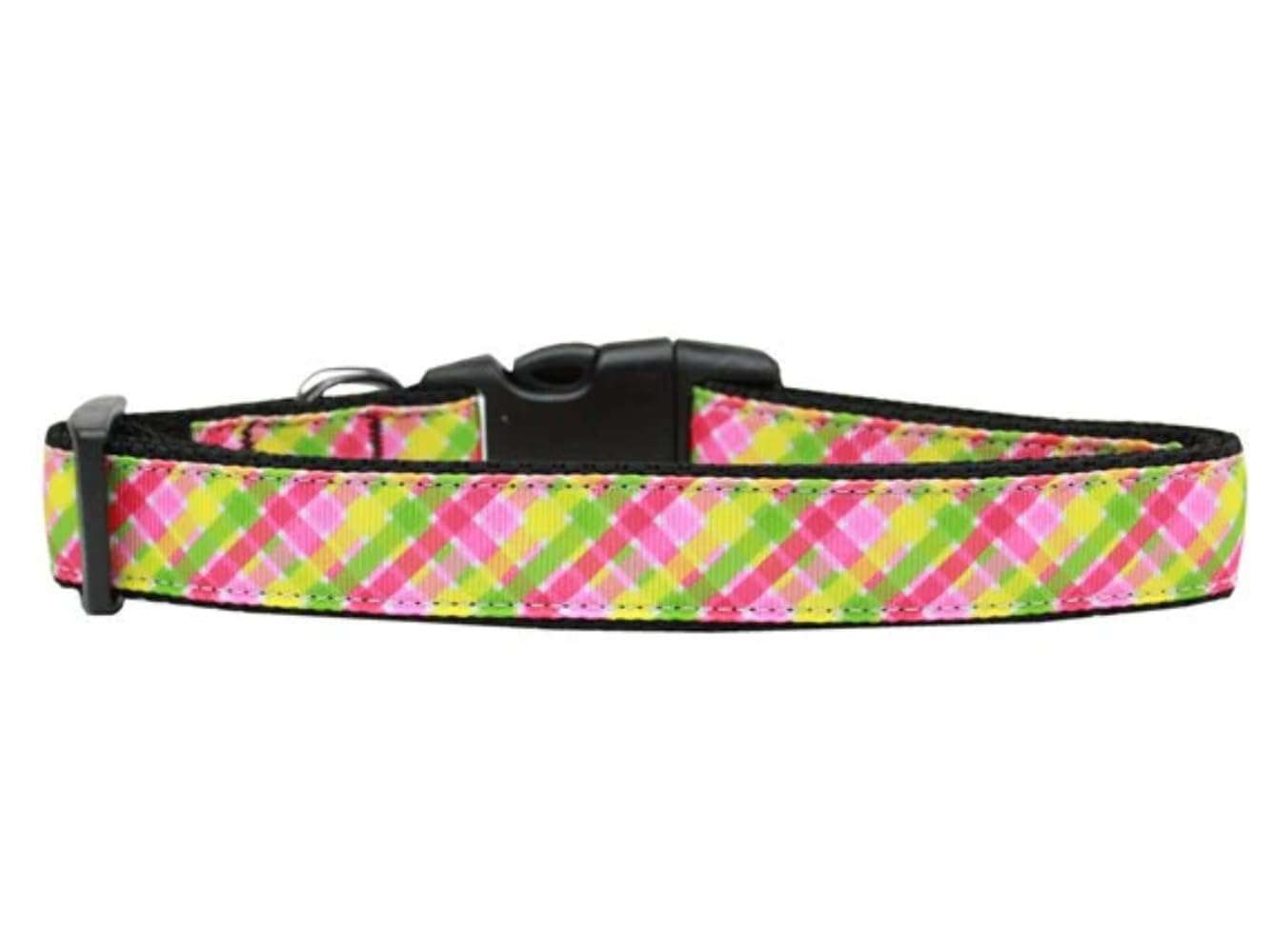 Pet Dog & Cat Nylon Collar or Leash, &quot;Lemondrop&quot; SM Collar