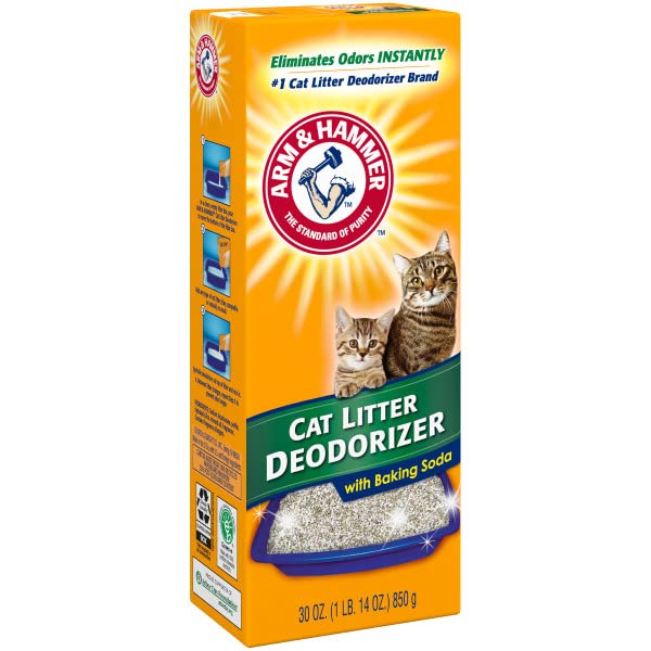 Arm & Hammer Cat Litter Deodorizer-Super Size Pack-30 Oz Pack Of 4