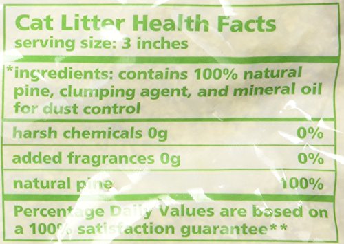 Feline Pine Clumping Litter For Cats, 8 Lbs