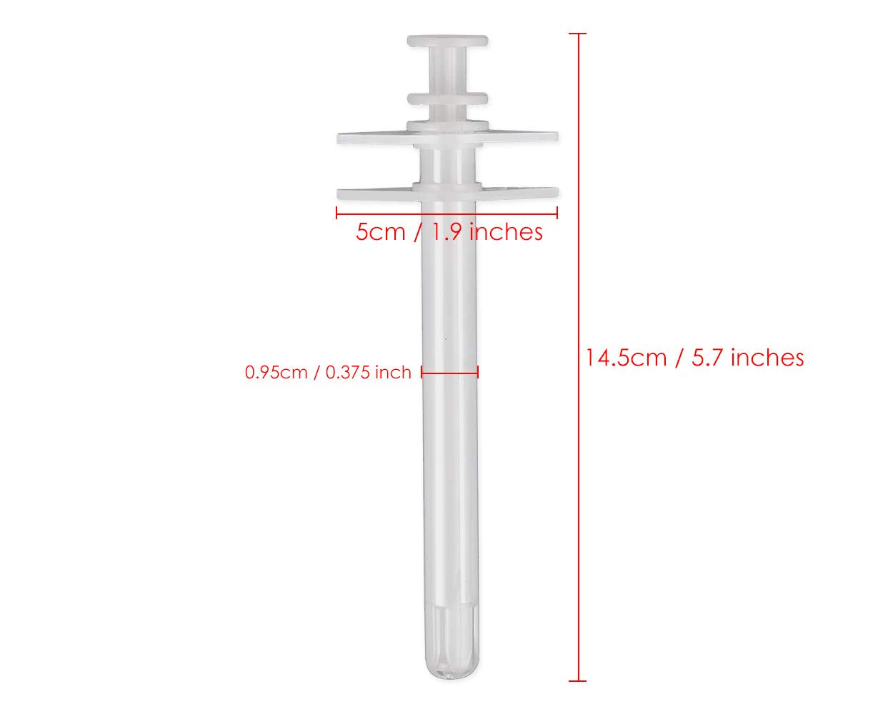 DS. DISTINCTIVE STYLE Dog Pill Shooter 2 Pieces Pet Piller Pill Dispenser for Large Dogs Handy Pill Gun for Medium to Large Bree