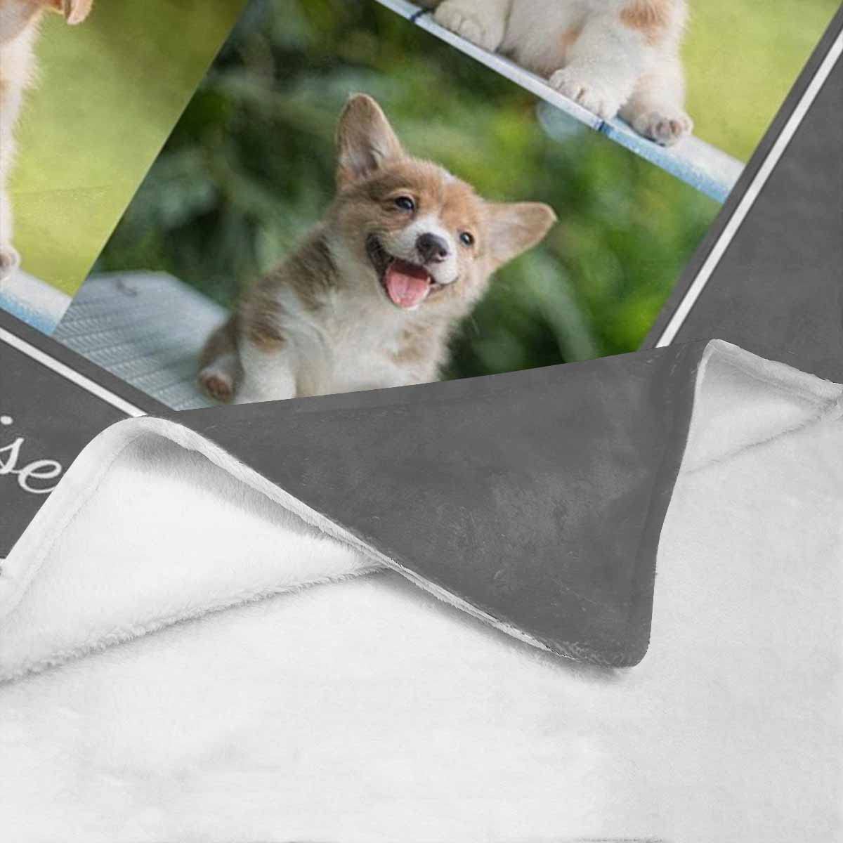 Interestprint Custom Blanket You Are My Favorite Hello And My Hardest Goodbye Dog Loss Sympathy Memorial Dog Remembrance Blanket