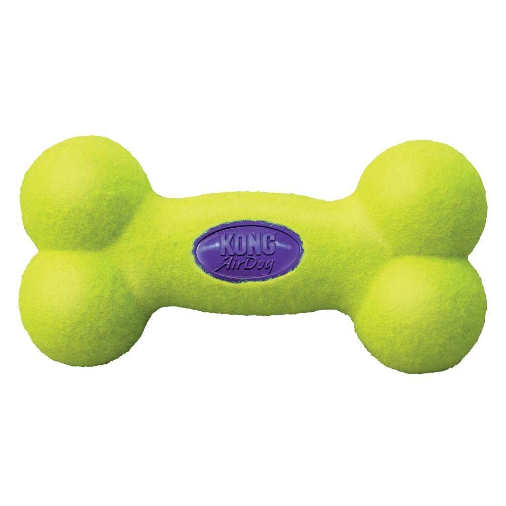 Kong Air Dog Yellow Bone Dog Toy Size, Small