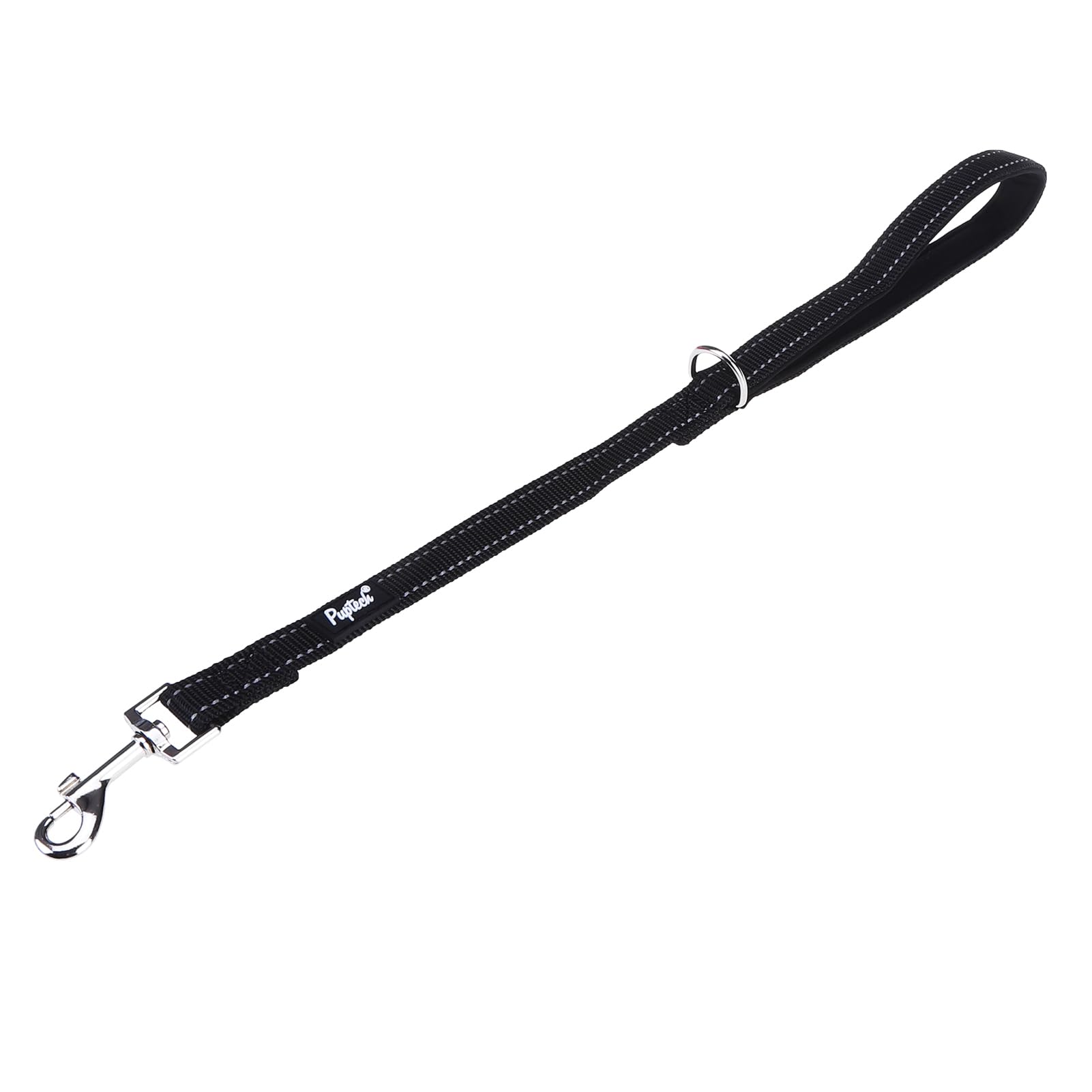 Pupteck Reflective Short Dog Leash With Comfortable Padded Handle Durable Nylon Dog Lead For Small Medium And Large Dogs Cats Wa