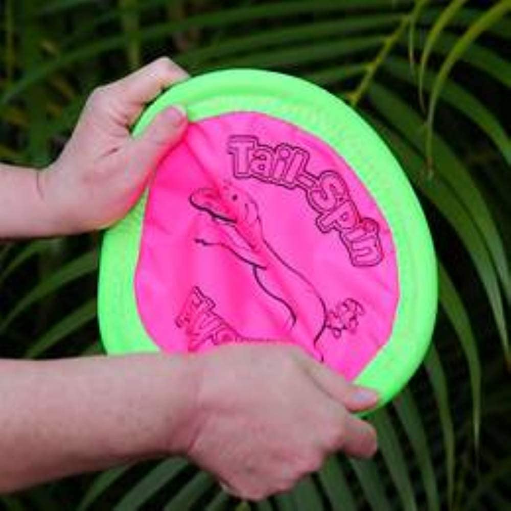 Booda Tail-Spin Flyer 10'' Diameter Floppy Dog Frisbee (Pack Of 2)