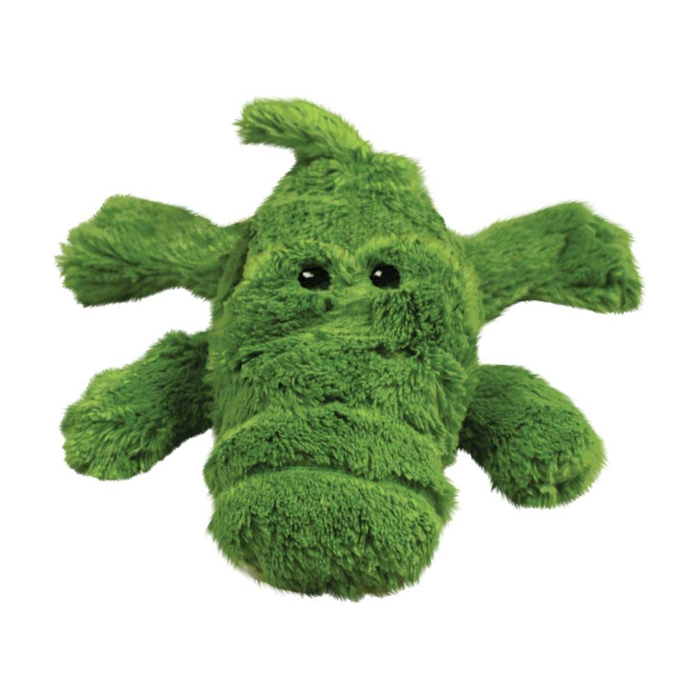 Kong - Cozie Ali Alligator - Indoor Cuddle Squeaky Plush Dog Toy - For Medium Dogs