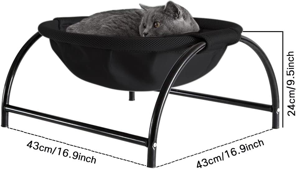 Junspow Cat Bed Dog Bed Pet Hammock Bed Cat Sleeping Cat Supplies Pet Supplies Whole Wash Stable, Detachable & Breathable, Easy