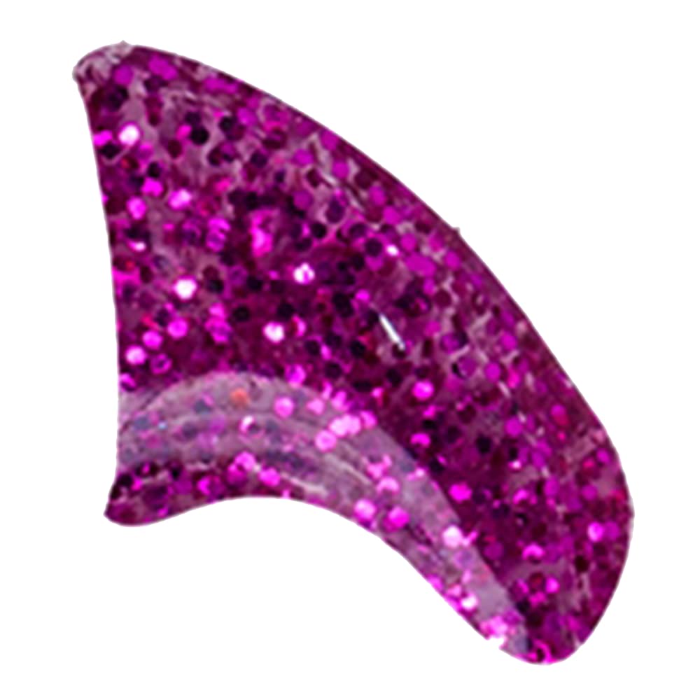 Purrdy Paws 100 Pack Soft Nail Caps For Cat Claws Royal Pink Glitter Kitten