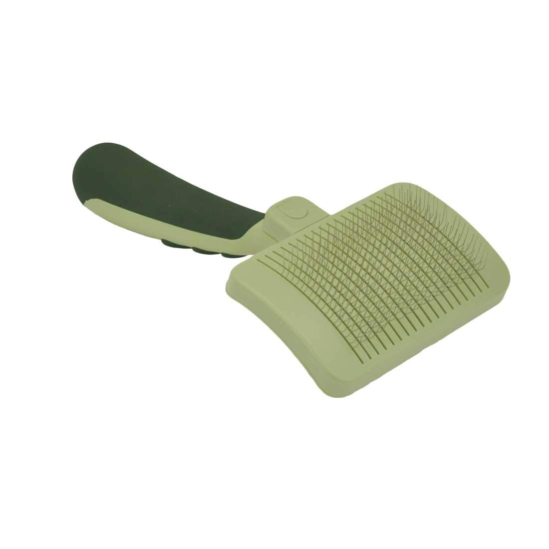 Coastal Pet Safari Dog Self-Cleaning Slicker Brush - Dog Deshedding Brush - Prevents Mats And Tangled Hair - For Dogs With Short Or Long Hair - Medium - 4.25' X 4.06'