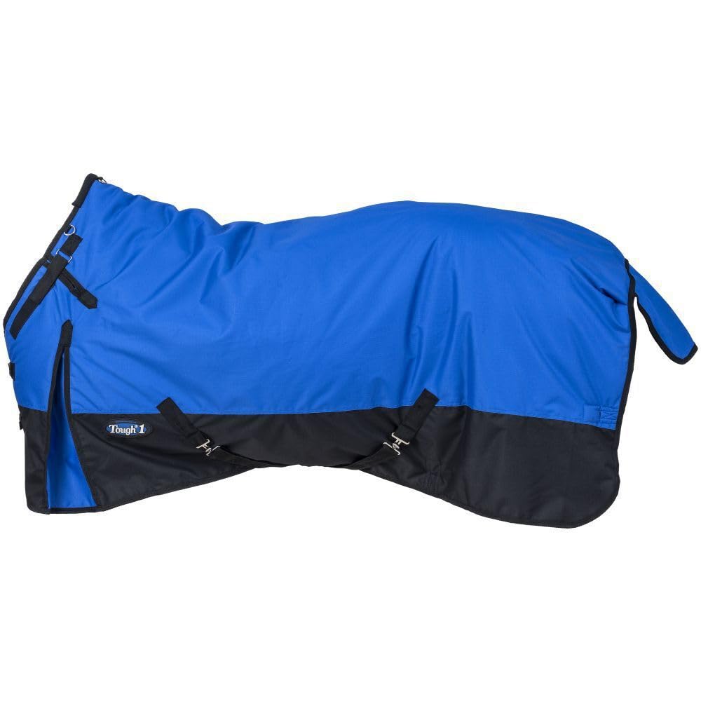 Tough 1 600D Turnout Horse Blanket with Snuggit Neck Royal 66