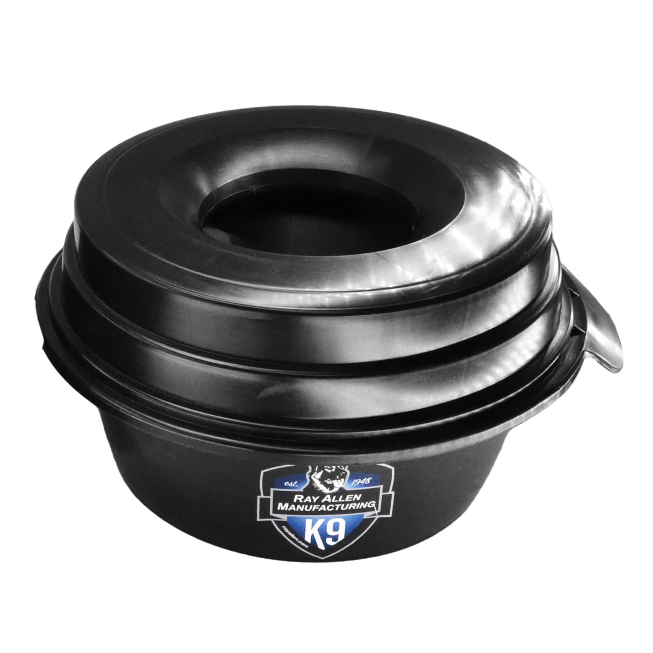 Ray Allen Buddy Bowl - Spill Proof Dog Water Bowl (64Oz Black)