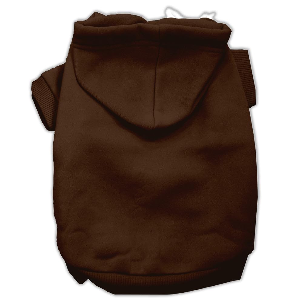 Mirage Pet Products 18' Blank Hoodies, 2X-Large, Brown