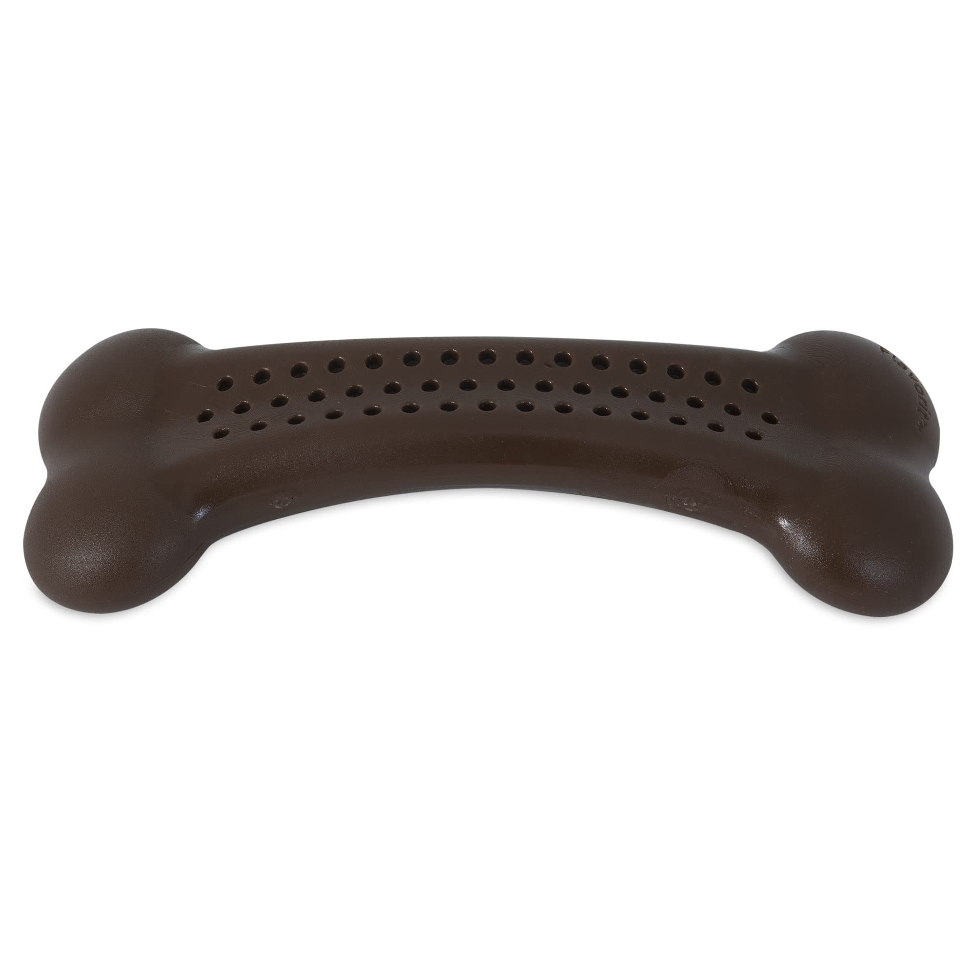Pet Qwerks Flavorit Barkbone - Fillable Dog Bone For Moderate Chewers - Peanut Butter Flavor - 4.25