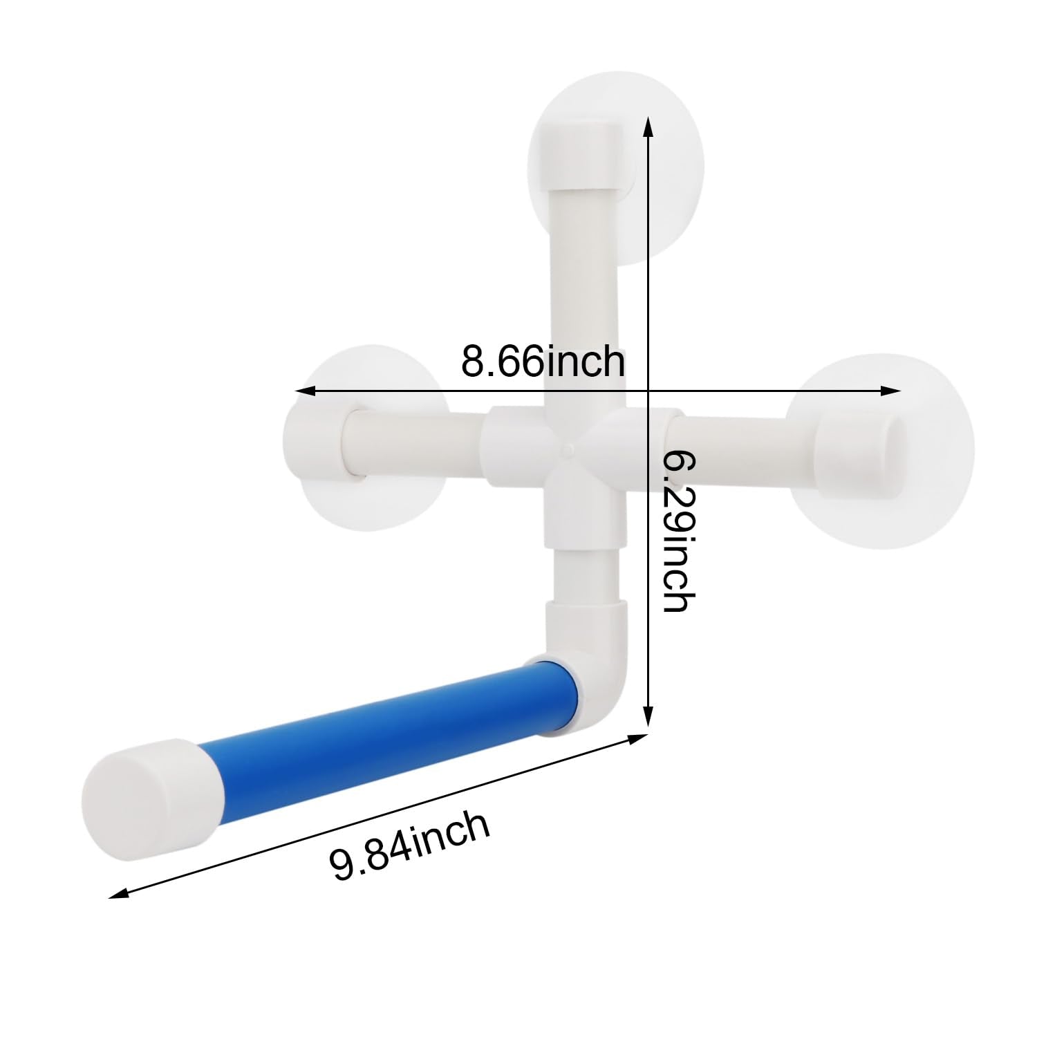 Hypeety Pet Parrot Bath Perches Bird Shower Perch Standing Platform Parrot Shower Perch Rack Suction Cup Window Shower Bird Bath