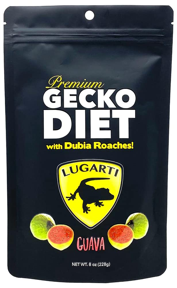 Lugarti Premium Gecko Diet with Dubia Roaches Guava Flavor