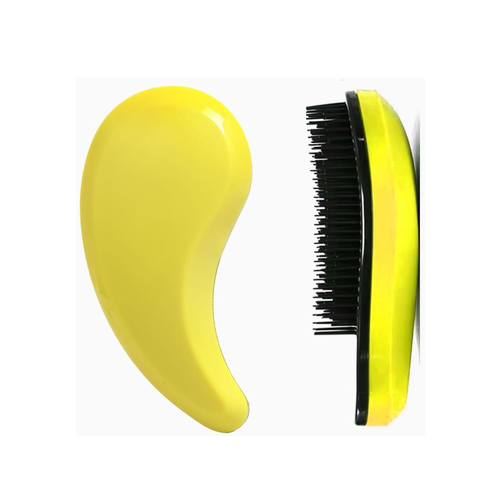 MAEELOU Small Dog Brush - Grooming Tool for Teddy, Yorkies, Maltese, Shih Tzu, Chihuahua - Puppy Hair Brush (Yellow)