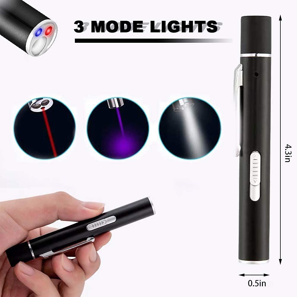 Yehuot 2 Pack Cat Toys Pointer Interactive Toys For Indoor Cats And Dogs, Pet Cat Catch Single Interactive Exercise Cat Training