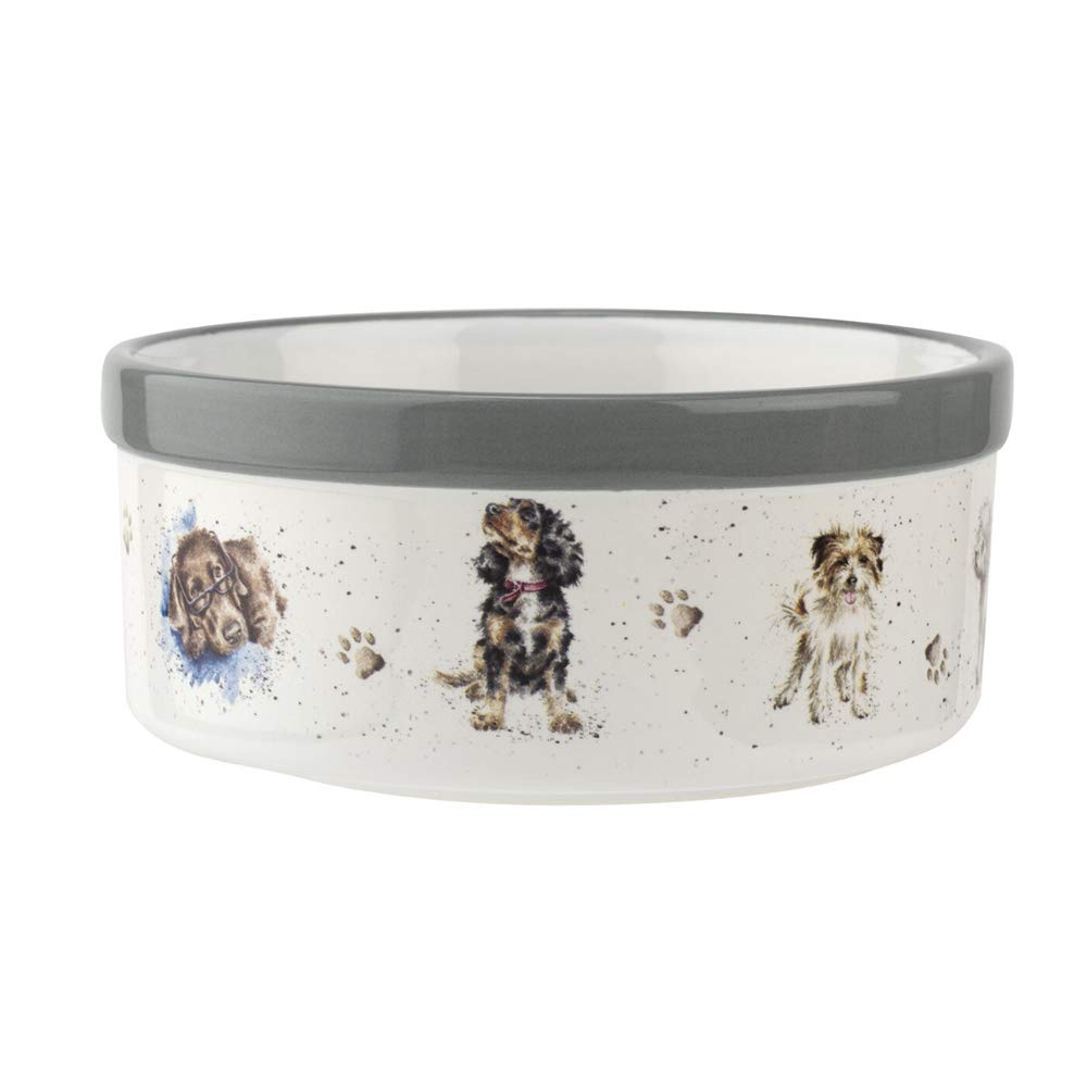 Portmeirion Home & Gifts WN4098-XL Dog Bowl, Ceramic
