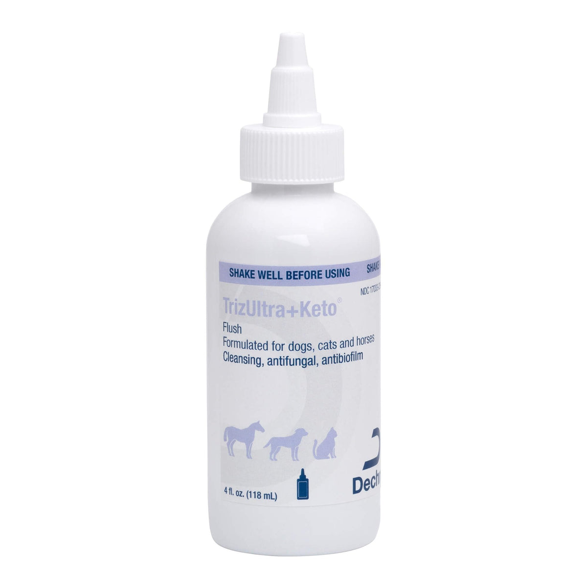 Trizedta Trizultra+Keto Flush For Dogs, Cats And Horses, 4 Oz