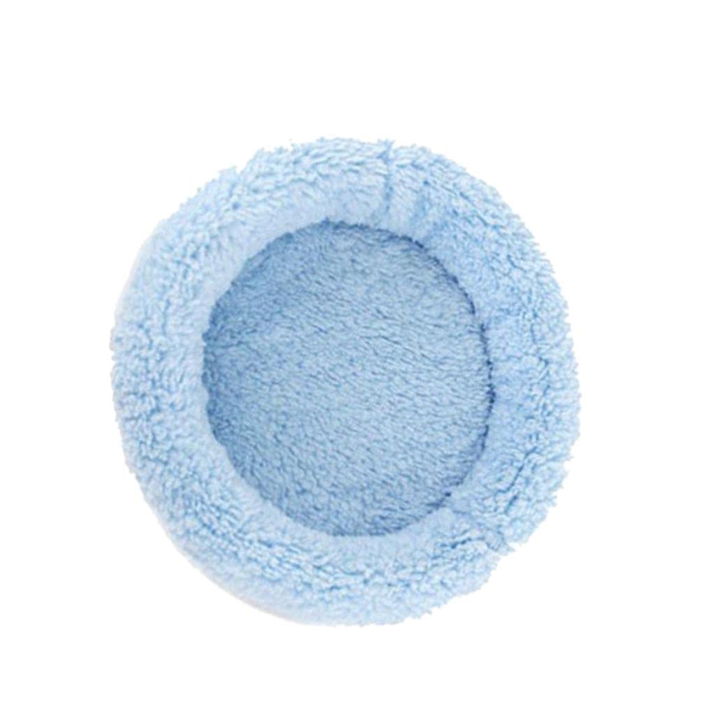 THE STYLE SUTRA Soft Comfortable Cold Winter Small Animal Mat Hamster Pig Pet Hedgehog Warm Sleeping Bed Pad Mat L Blue | Pet Su