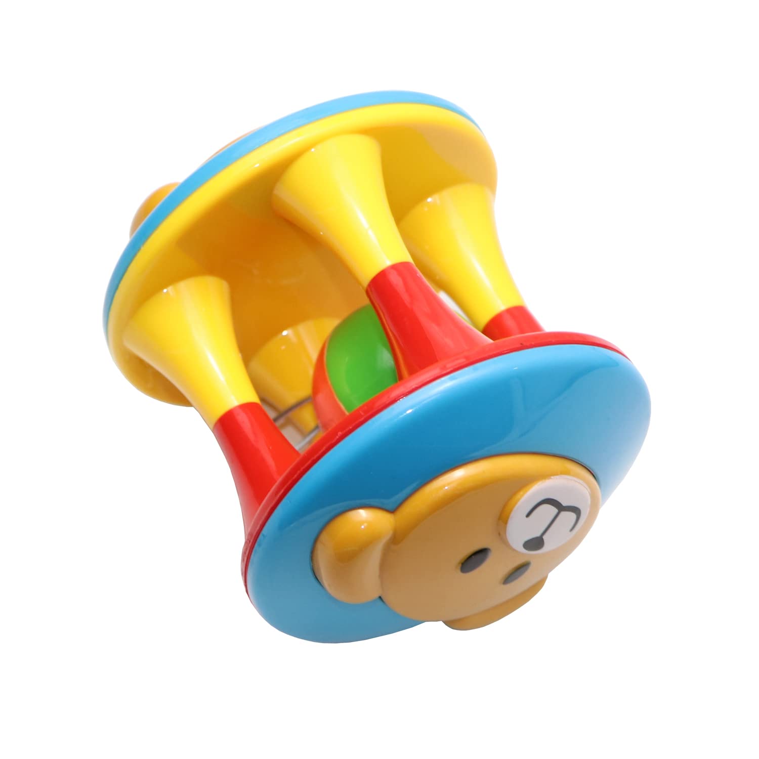 Bird Hanging Ball With Bell Colorful Chewing Treat Toy For Parrot Parakeet Cockatiel Conure Lovebird Dog Puppy Cat (3 Pcs)