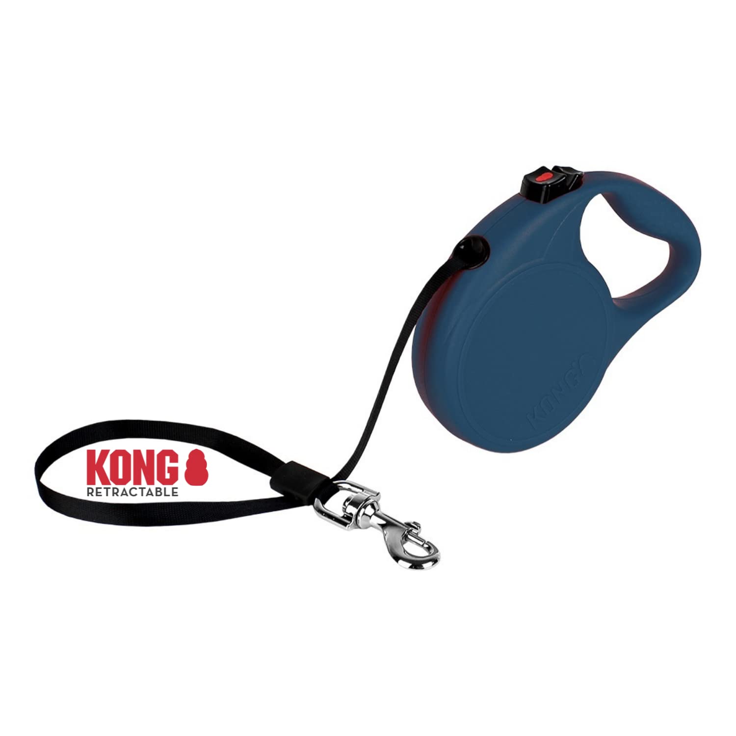 Alcott Kong Retractable Trail, Small, Blue, 16' Long