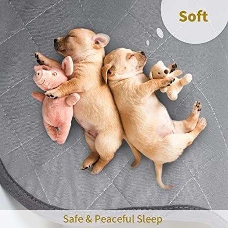 Coolshields Washable Puppy Dog Pee Pad, 82'' X120'' Extra Large, Waterproof Whelping Training Pet Mat For Playpen, Crate, Potty,