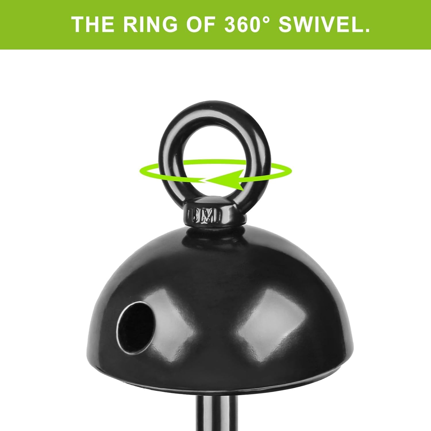 Lifeswell Heavy Duty 15'' Dog Tie Out Stake, 360 Swivel, No Tangle, Easy Install, For Large Dogs Up To 220Lbs, Perfect For Yard,