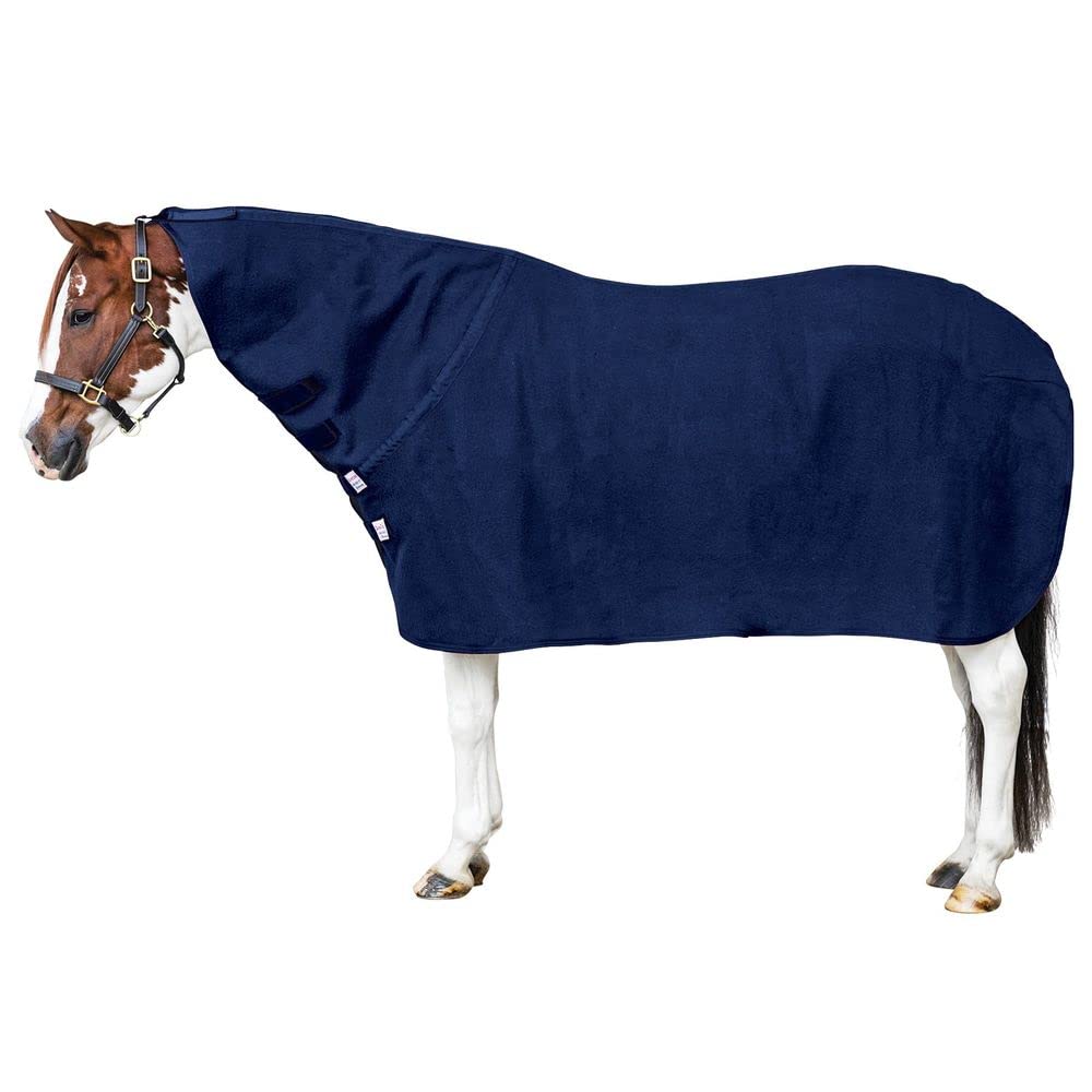Dura-Tech Contour Wool Blend Horse Cooler Blanket | Comfort Horse Cooler | 80/20 Wool Acrylic Blend | Horse Cooler Blanket Fleec