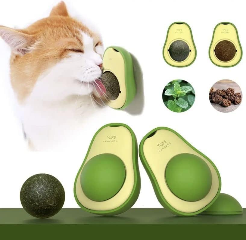 Dog Trust Catnip Ball Toy For Cats Interactive Cat Toy Rotating Paw Catnip Ball Kitten Pet SelfHealing Cleaning Teeth Chew Toys