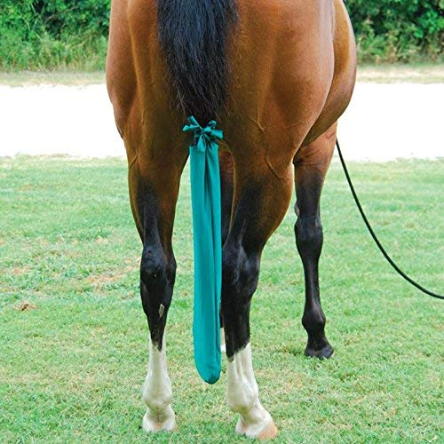 Sleazy Sleepwear For Horses Standard Tail Bag Solids Blue