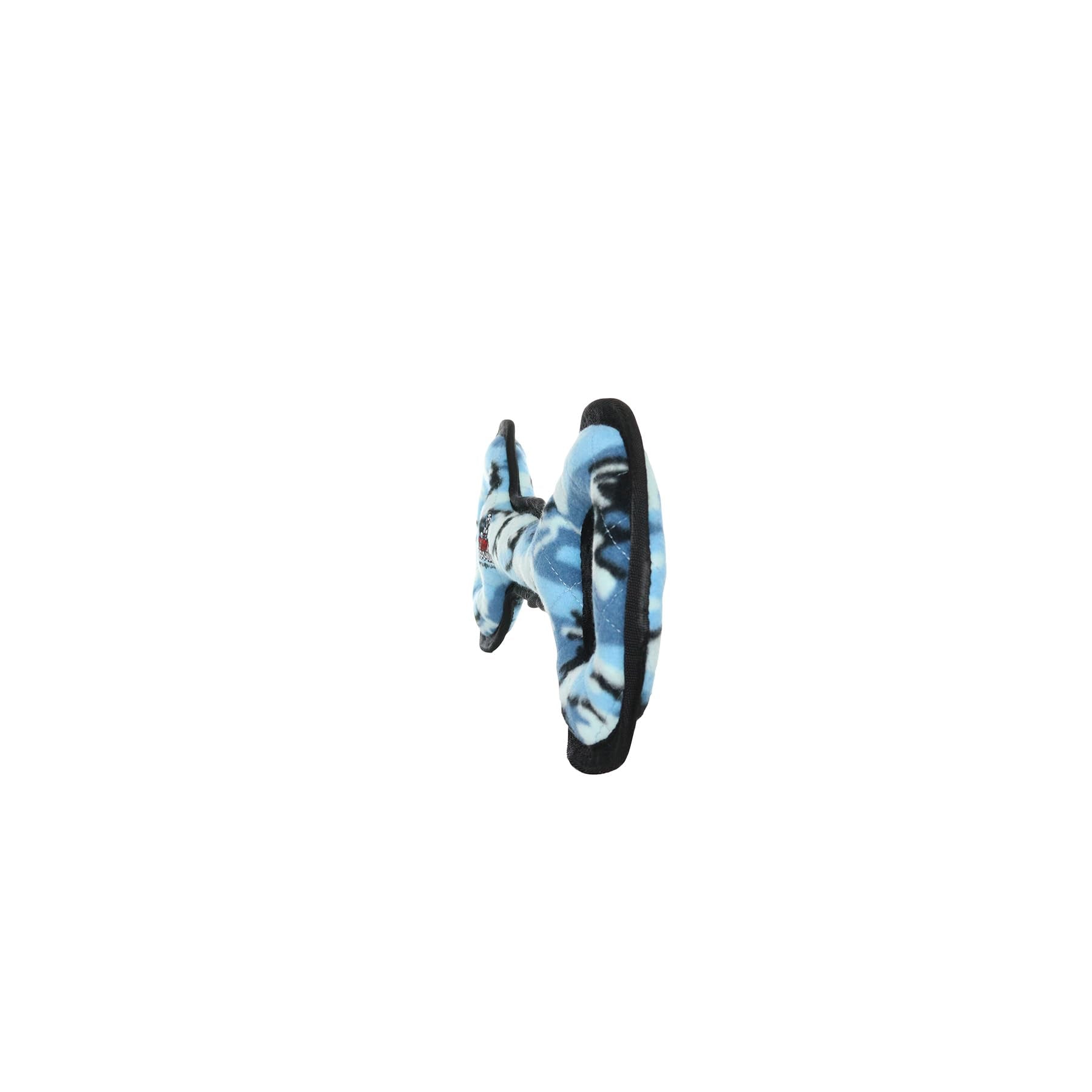 TUFFY- World's Tuffest Soft Dog Toy- Ultimate Tug-O-War- Camo Blue- Squeakers - Multiple Layers. Made Durable, Strong & Tough. I