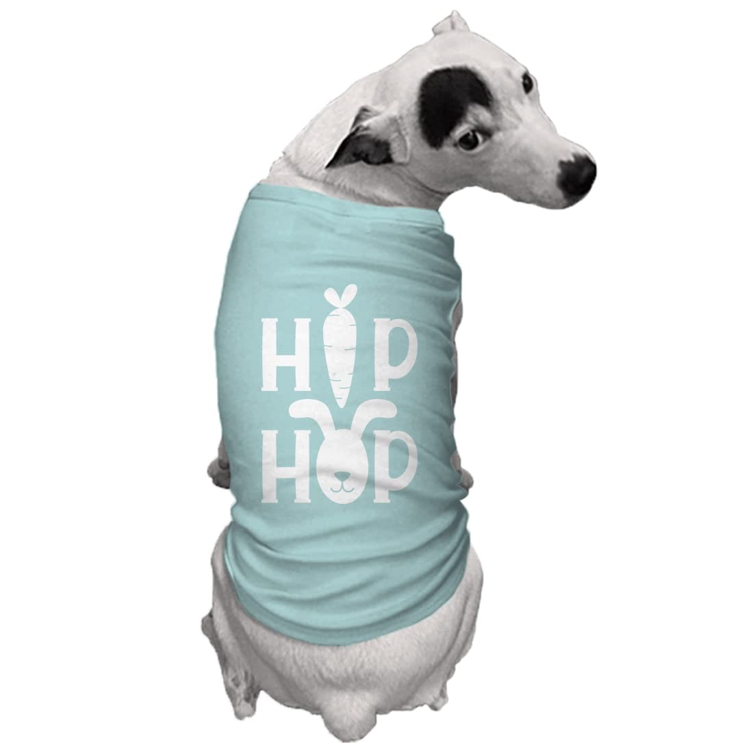 Hip Hop Easter Bunny - Rabbit Music Dog Shirt (Chill, X-Small)