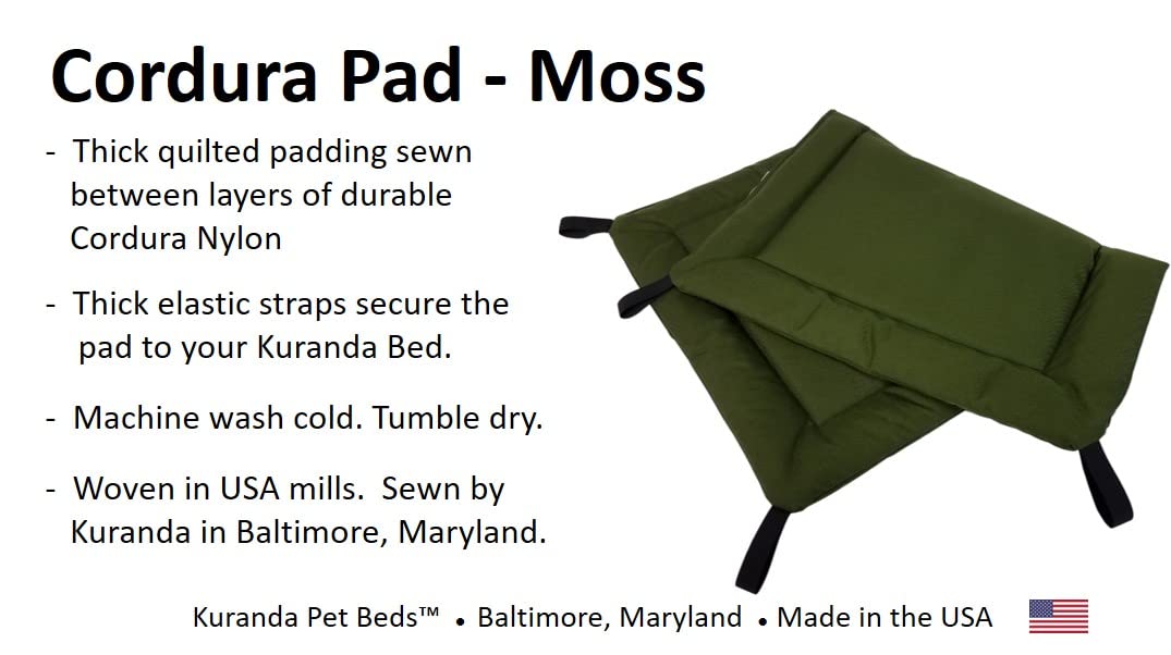 Kuranda Cordura Pad - X-Large - 44'' x 27'' - Moss
