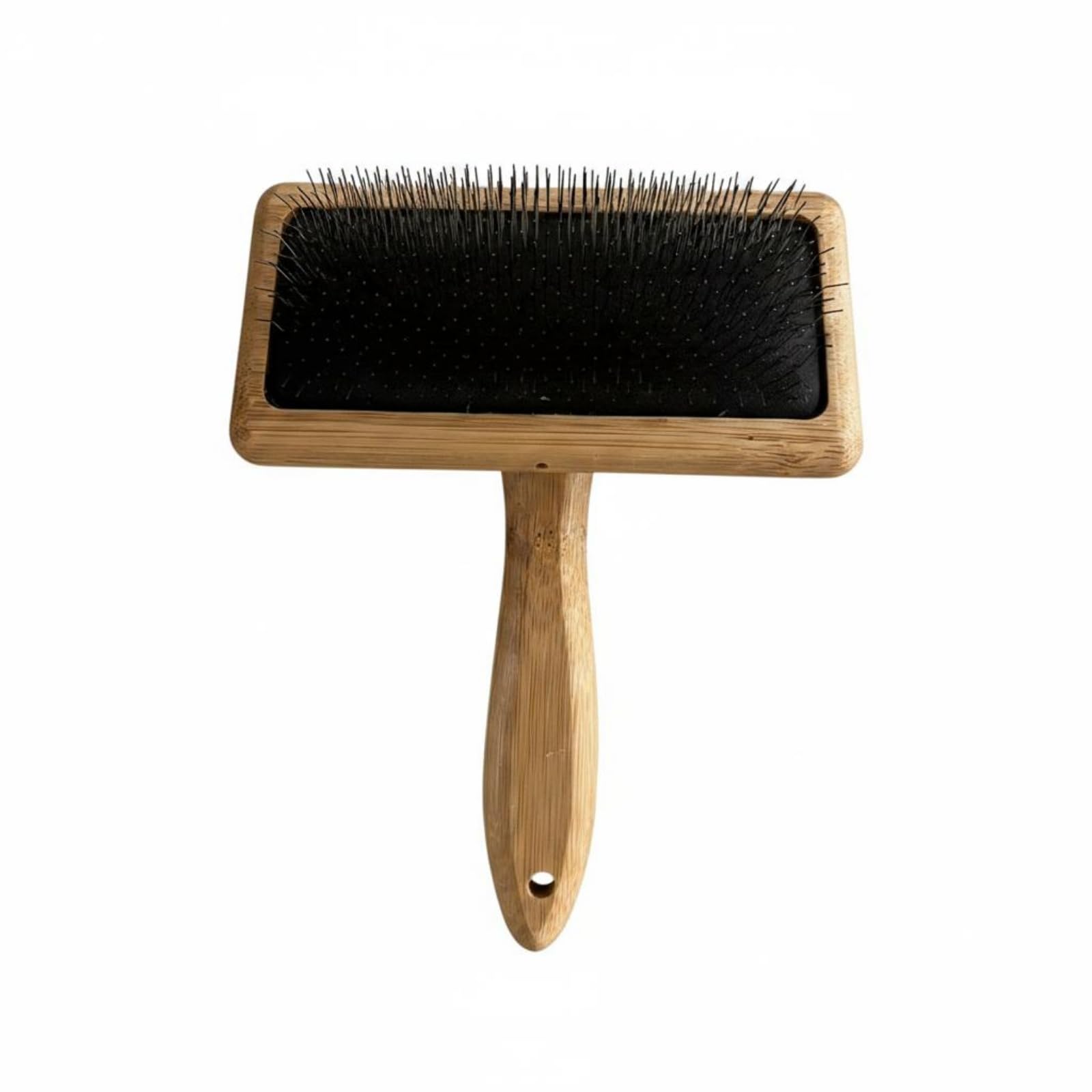 HEAVENGLOW Beech Pet Brush Natural Wood Wooden Bristle Brush Detangling, Medium|Pet Supplies | Dog Supplies | Grooming
