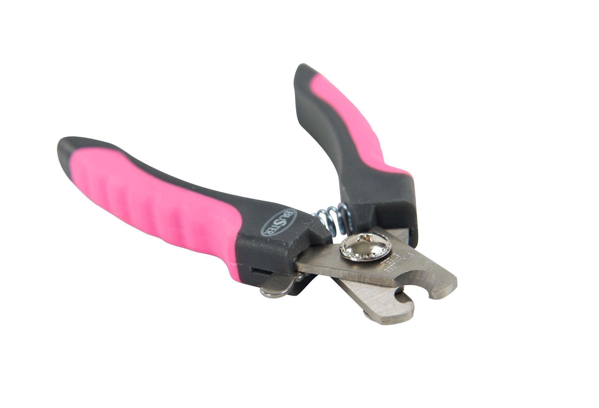 Kruuse Buster Professional Dog Nail Clipper - Small Size - Safe & Easy Pet Nail Trimmer for Small Dogs & Cats - Sharp Stainless 