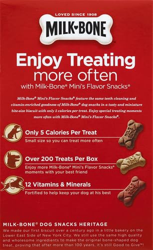Milk-Bone MiniS Flavor Dog Treats, 15 Oz