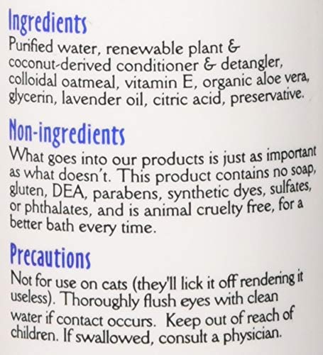 Earth Bath Lavender 3 - In - 1 Deodorizing Spritz For Dogs 8Oz