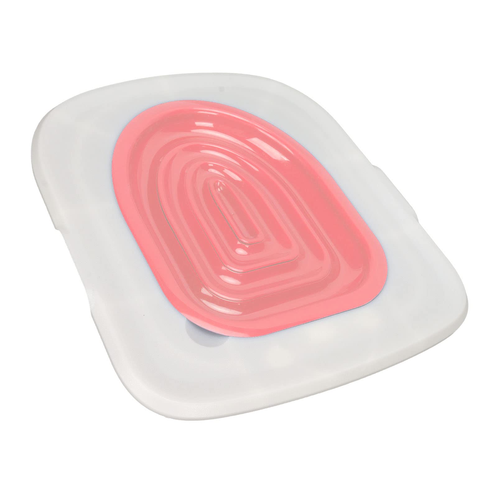 Cat Toilet Training Kit, Universal Cat Toilet Trainer Environmentally Friendly Easy To Install Reusable For Home (White Tray, 1