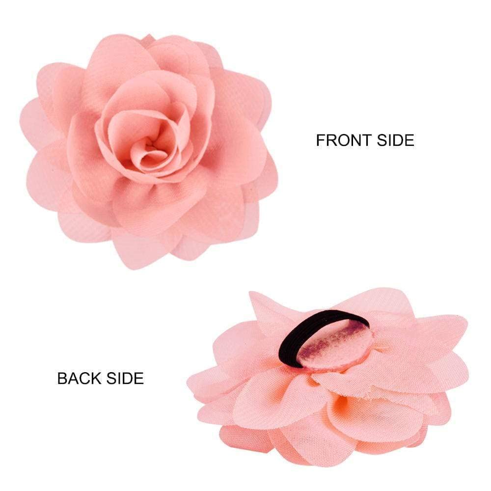 Blueberry Pet Pack Of 2 Cat Collars, The Flower Power Perfect Orange Adjustable Breakaway Cat Collar With Bell & Detachable Flow