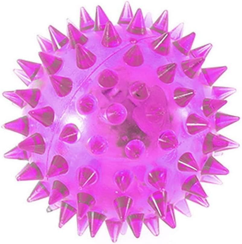 4Paws Squeaky Dog Ball Toy For Puppies & Dogs  Durable, Lightweight Chew Ball For Play & Training  Safe Rubber Toy To Reduce B