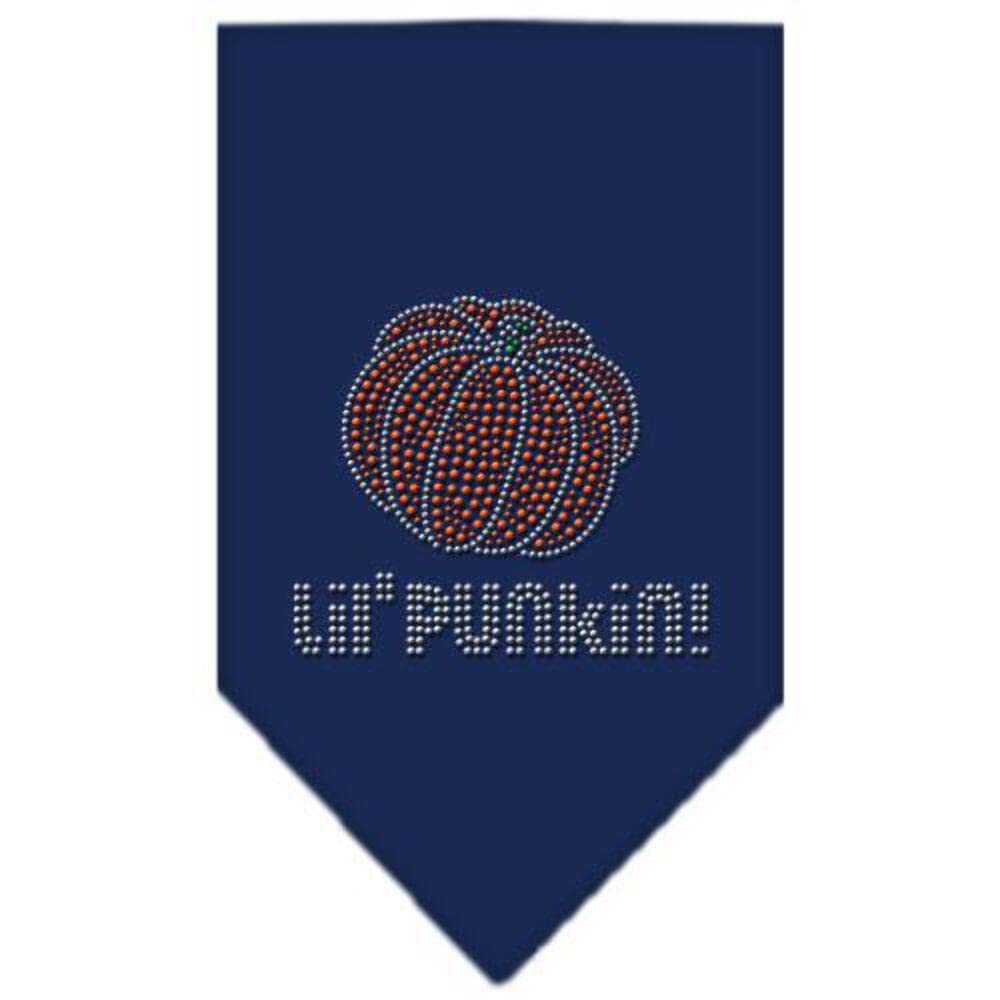 Halloween Pet and Dog Bandana Rhinestone, Lil Punkin Cocoa Small