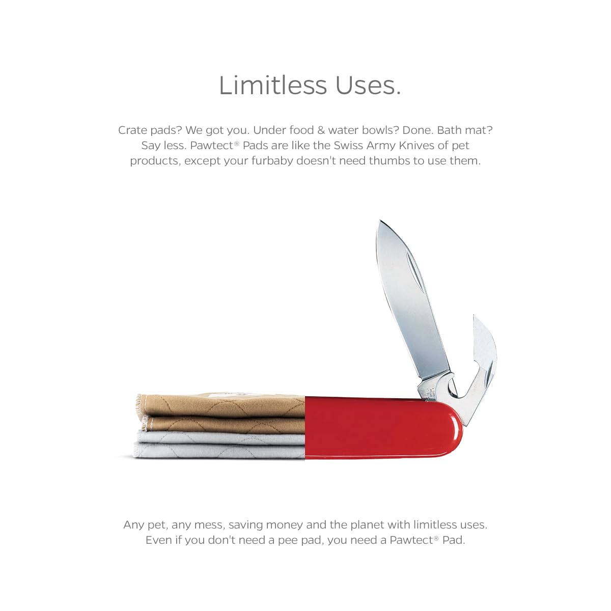 Pet Parents® Pawtect® Pads Washable Pee Pads For Dogs (2Pack) Of Premium Dog Pee Pads, Waterproof Puppy Pads & Reusable Dog Pads, Whelping Pads & Modern Pee Pads For Dogs (Tan/Grey, 34X36)